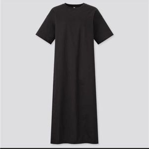 Uniqlo crew neck shirt dress